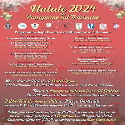  spielplan Weihnachten in Passignano sul Trasimeno - Passignano sul Trasimeno 